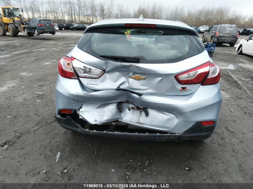 2018 Chevrolet Cruze Lt VIN: 3G1BE6SM8JS590819 Lot: 39238135