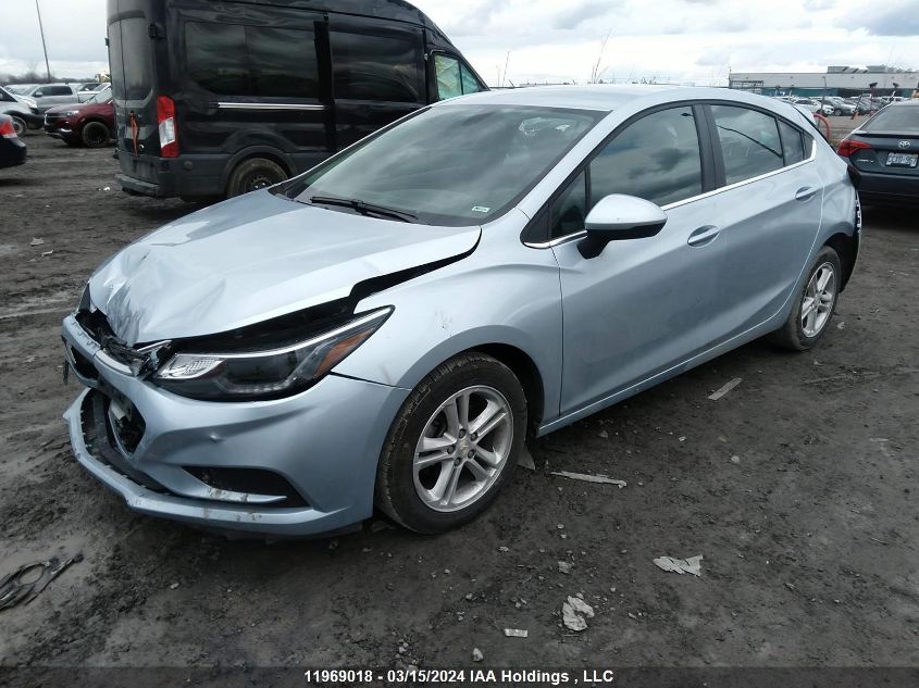 2018 Chevrolet Cruze Lt VIN: 3G1BE6SM8JS590819 Lot: 39238135