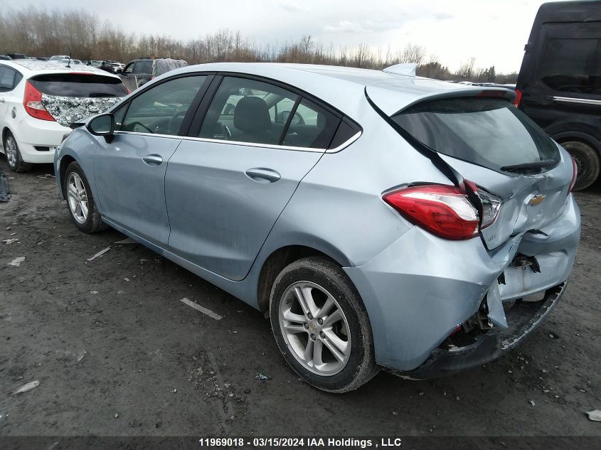 2018 Chevrolet Cruze Lt VIN: 3G1BE6SM8JS590819 Lot: 39238135
