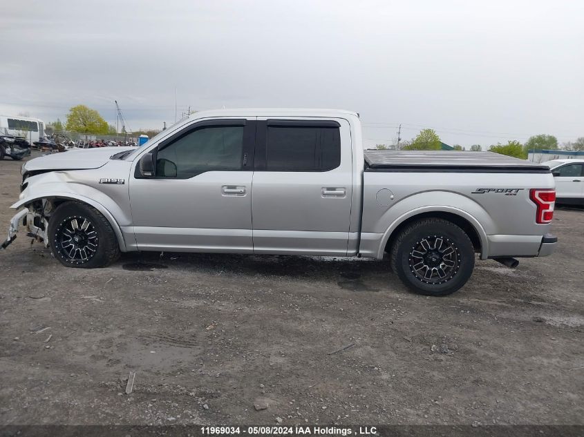 2018 Ford F-150 VIN: 1FTEW1EP6JFA72934 Lot: 11969034