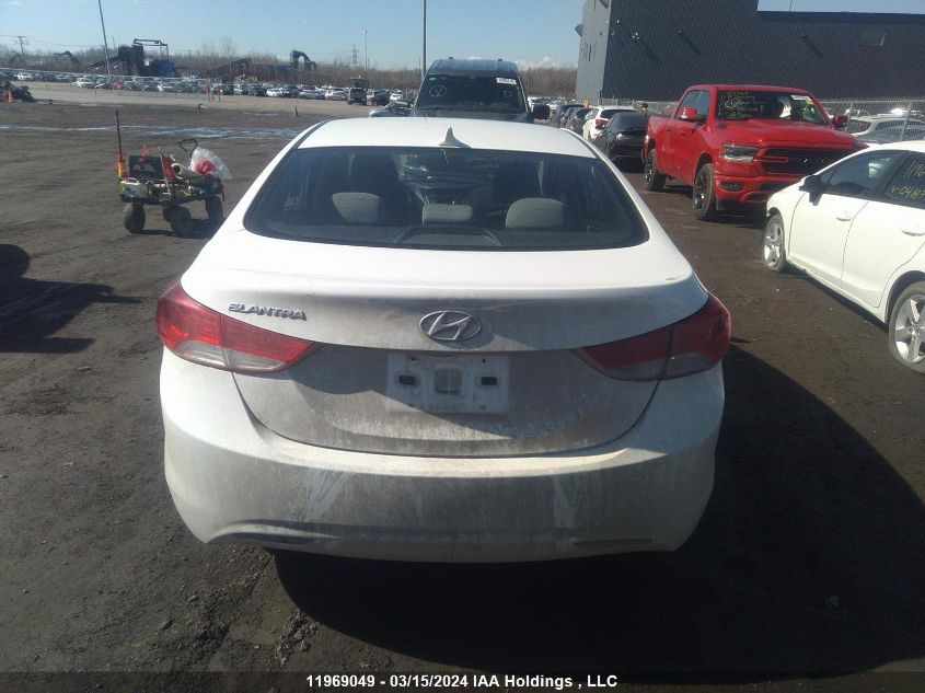 2013 Hyundai Elantra VIN: 5NPDH4AE6DH351743 Lot: 11969049