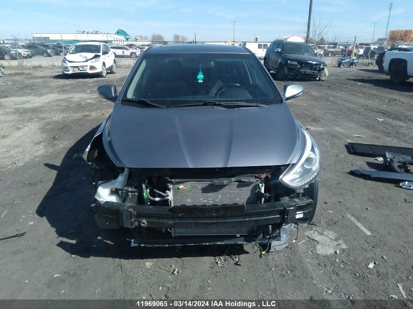 2017 Hyundai Accent VIN: KMHCU5AE1HU339777 Lot: 11969065