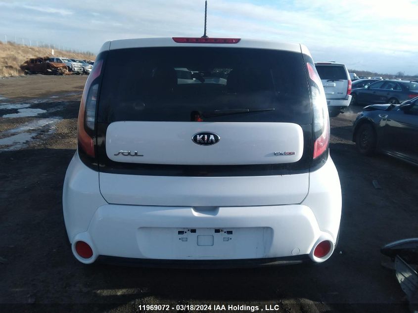 2016 Kia Soul + VIN: KNDJP3A58G7320891 Lot: 11969072
