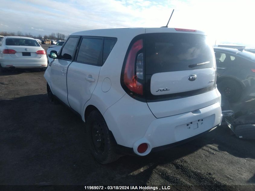 2016 Kia Soul + VIN: KNDJP3A58G7320891 Lot: 11969072