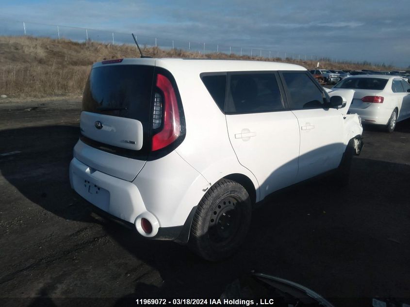 2016 Kia Soul + VIN: KNDJP3A58G7320891 Lot: 11969072