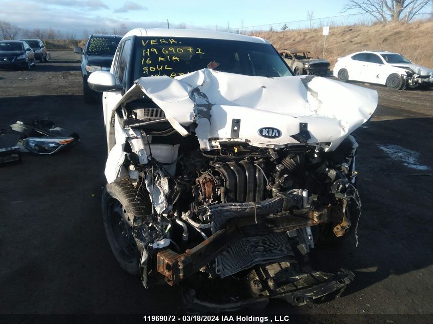 2016 Kia Soul + VIN: KNDJP3A58G7320891 Lot: 11969072