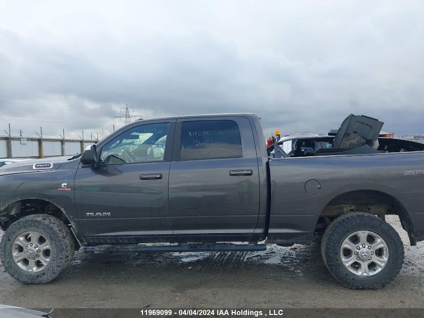 2019 Ram 2500 Big Horn VIN: 3C6UR5DL5KG678998 Lot: 11969099