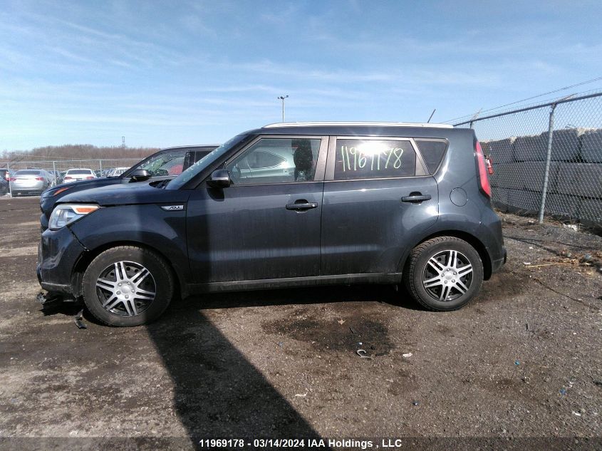 2015 Kia Soul VIN: KNDJX3A50F7227765 Lot: 11969178