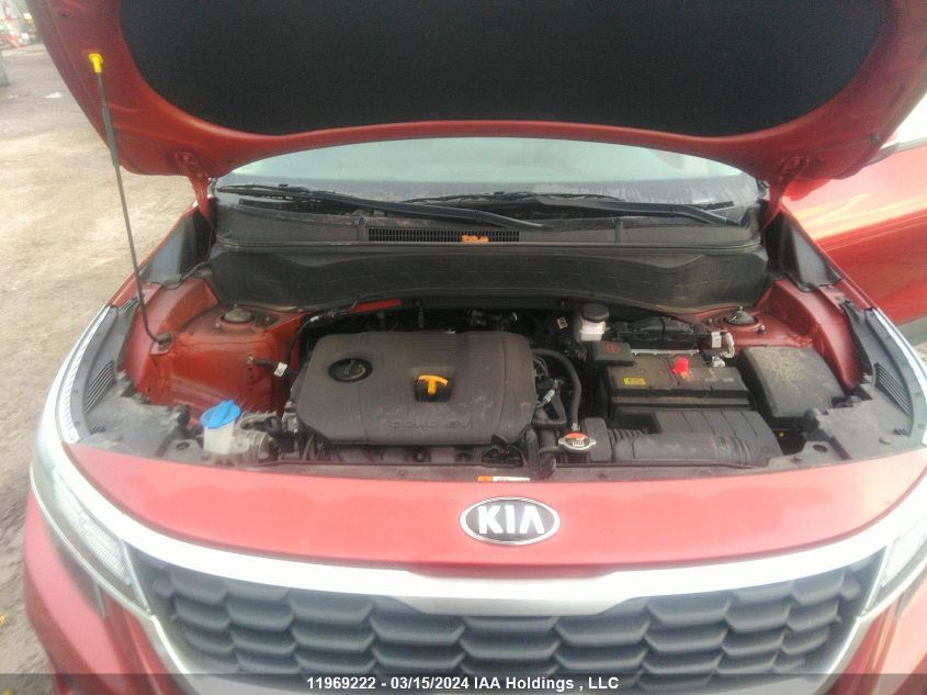 2021 Kia Seltos VIN: KNDEP2AA6M7209633 Lot: 11969222