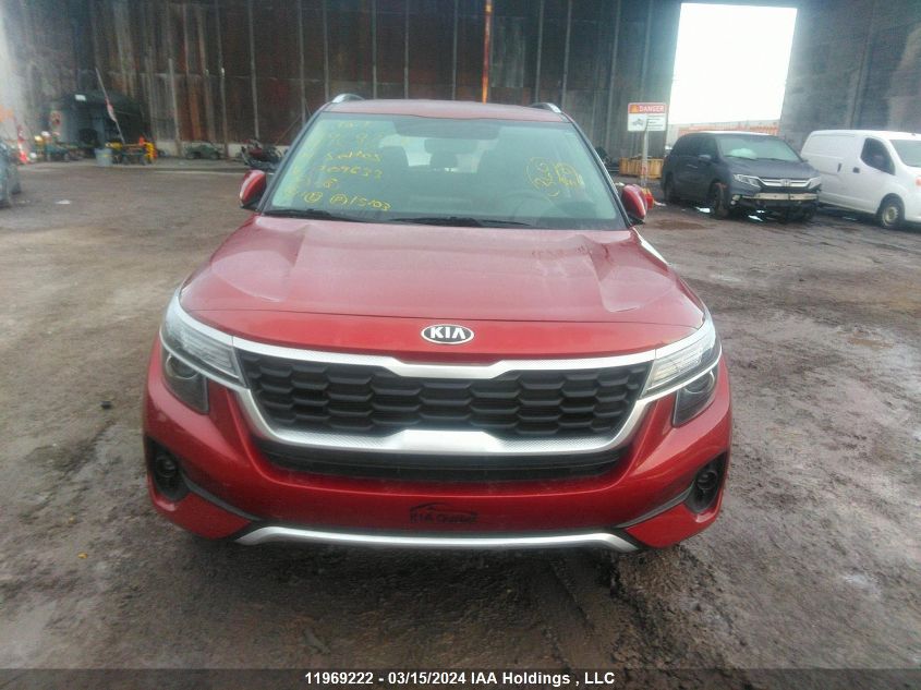 2021 Kia Seltos VIN: KNDEP2AA6M7209633 Lot: 11969222