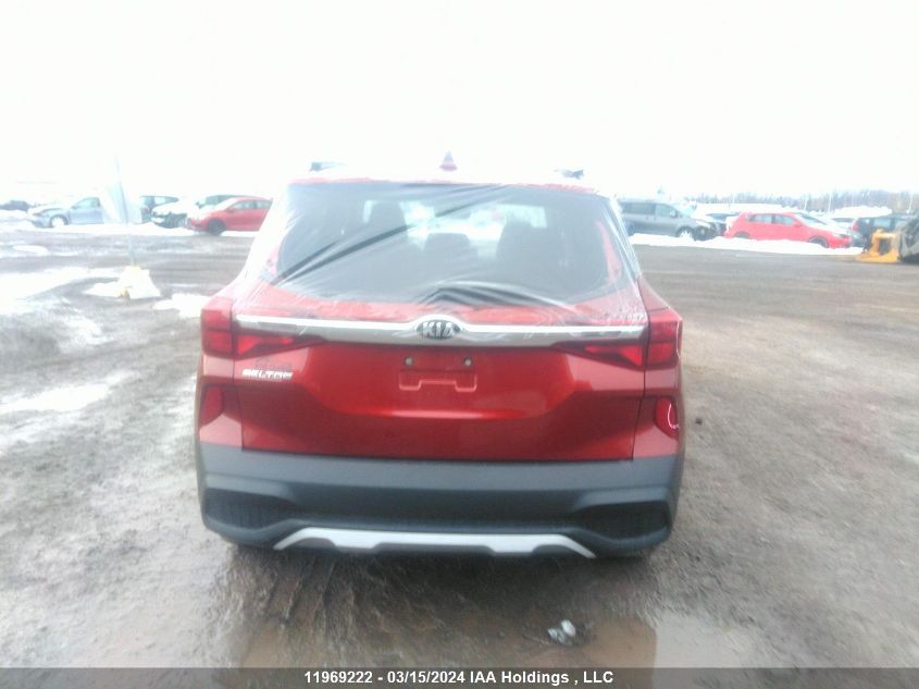 2021 Kia Seltos VIN: KNDEP2AA6M7209633 Lot: 11969222