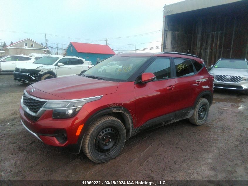 2021 Kia Seltos VIN: KNDEP2AA6M7209633 Lot: 11969222