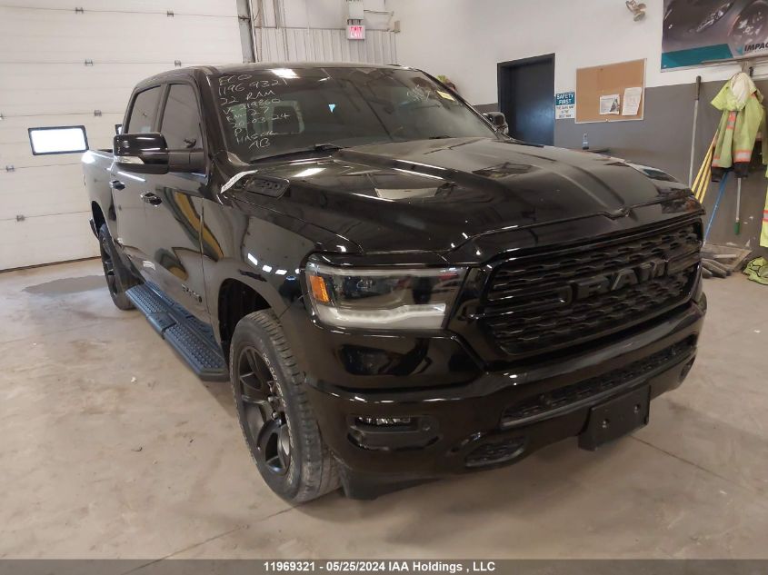 2022 Ram 1500 Sport VIN: 1C6SRFVT6NN219860 Lot: 11969321