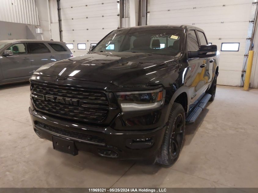 2022 Ram 1500 Sport VIN: 1C6SRFVT6NN219860 Lot: 11969321