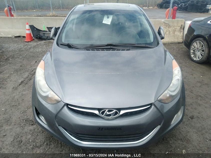 2012 Hyundai Elantra Gls/Limited VIN: 5NPDH4AE9CH092700 Lot: 50123414