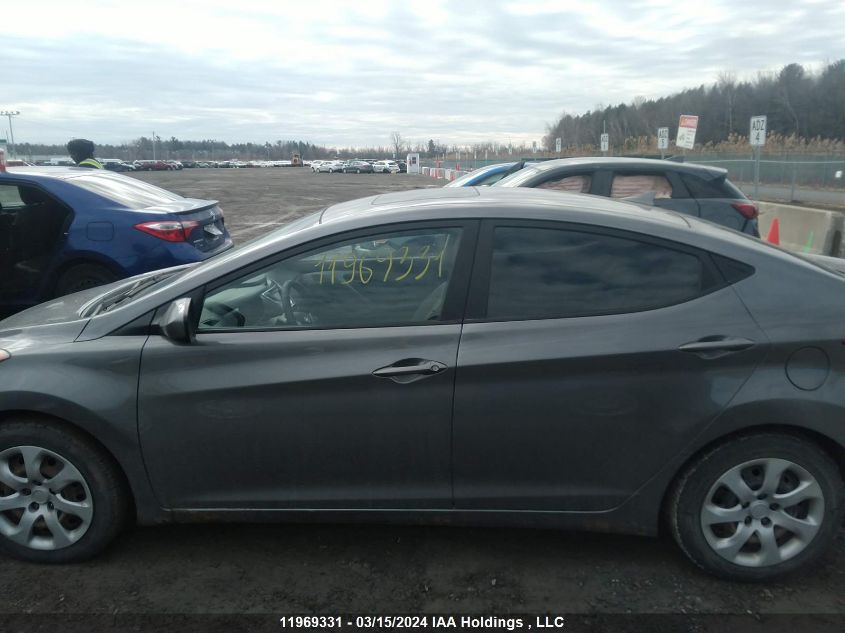 2012 Hyundai Elantra Gls/Limited VIN: 5NPDH4AE9CH092700 Lot: 50123414