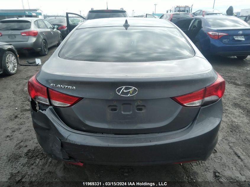 2012 Hyundai Elantra Gls/Limited VIN: 5NPDH4AE9CH092700 Lot: 50123414