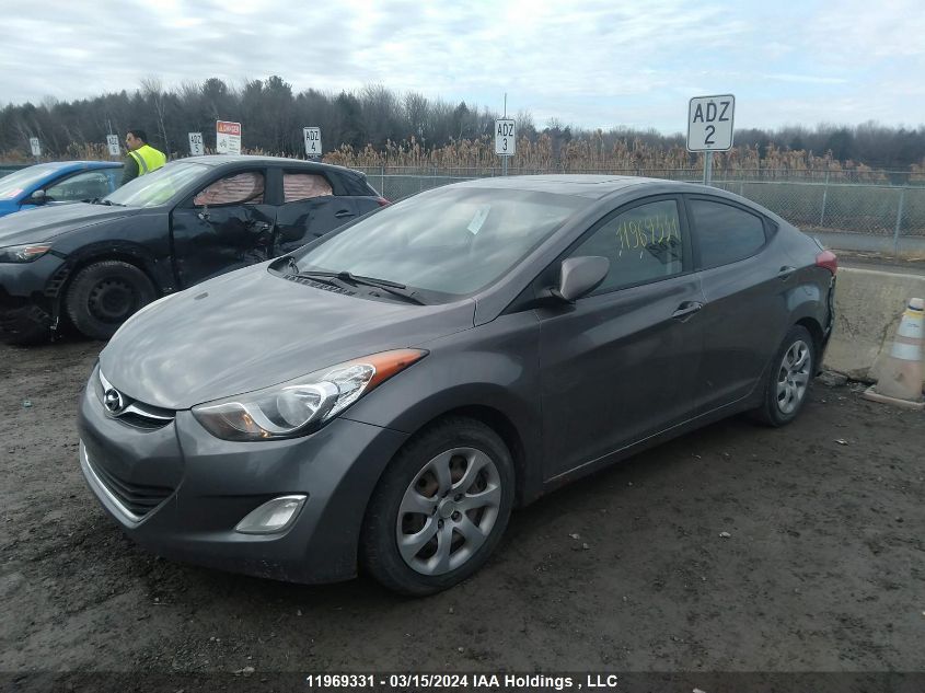 2012 Hyundai Elantra Gls/Limited VIN: 5NPDH4AE9CH092700 Lot: 50123414