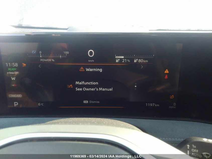 2023 Nissan Ariya VIN: JN1DF0CD4PM706988 Lot: 11969369