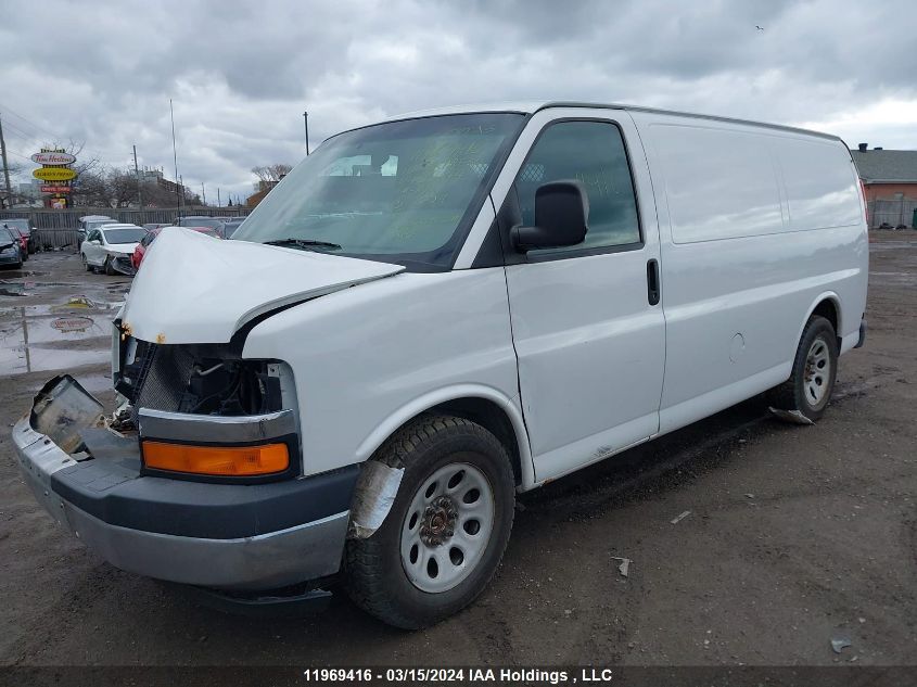 2010 Chevrolet Express G1500 VIN: 1GCUHAD47A1166444 Lot: 11969416