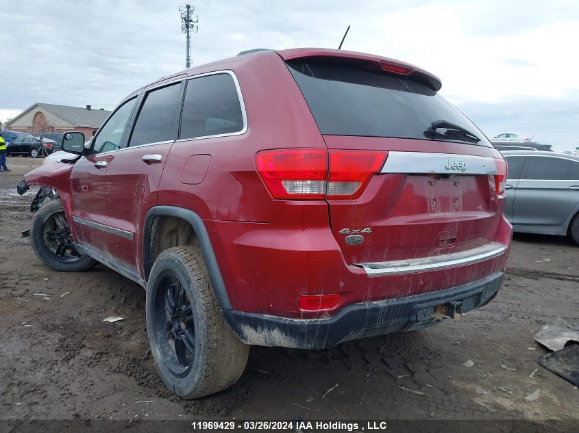 2012 Jeep Grand Cherokee Overland VIN: 1C4RJFCGXCC155187 Lot: 11969429