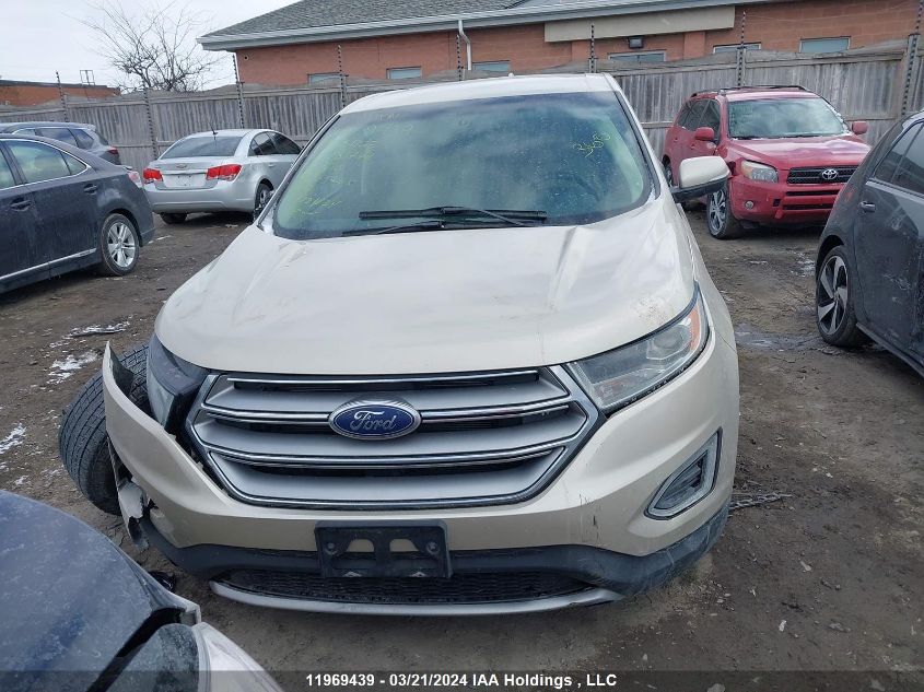 2017 Ford Edge Sel VIN: 2FMPK4J95HBC33777 Lot: 11969439