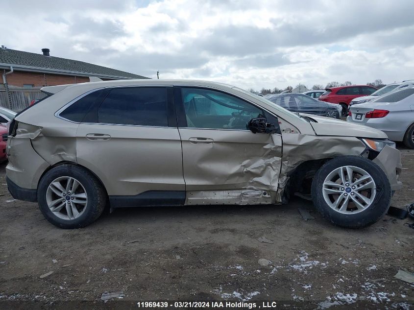 2017 Ford Edge Sel VIN: 2FMPK4J95HBC33777 Lot: 11969439