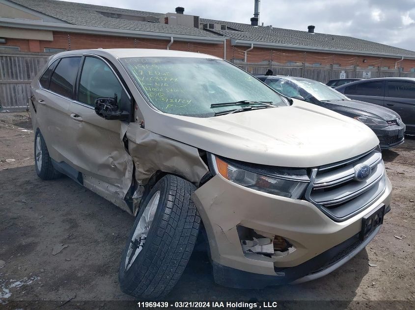 2017 Ford Edge Sel VIN: 2FMPK4J95HBC33777 Lot: 11969439