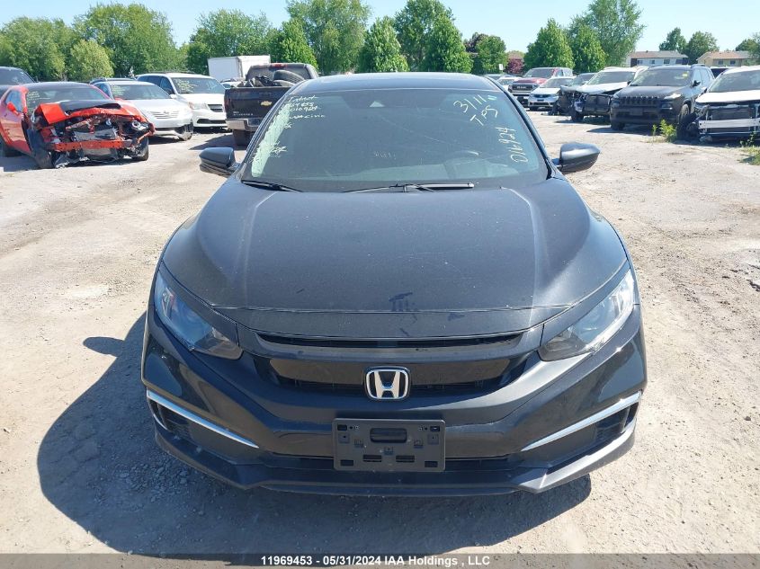 2019 Honda Civic VIN: 2HGFC2F75KH016924 Lot: 11969453