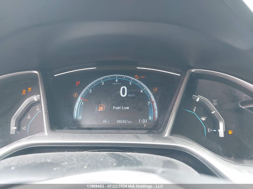 2019 Honda Civic VIN: 2HGFC2F75KH016924 Lot: 11969453