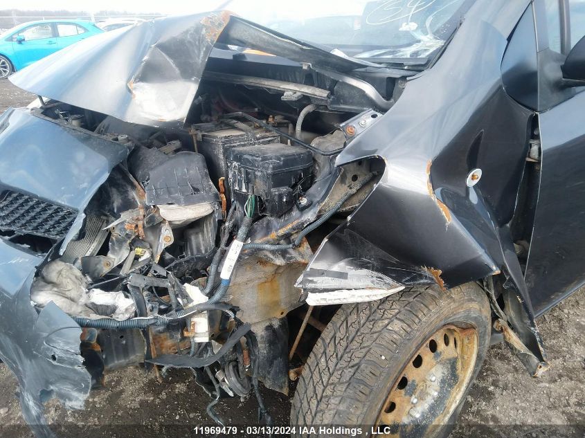 2010 Toyota Yaris Ce VIN: JTDJT9K32A5286896 Lot: 11969479