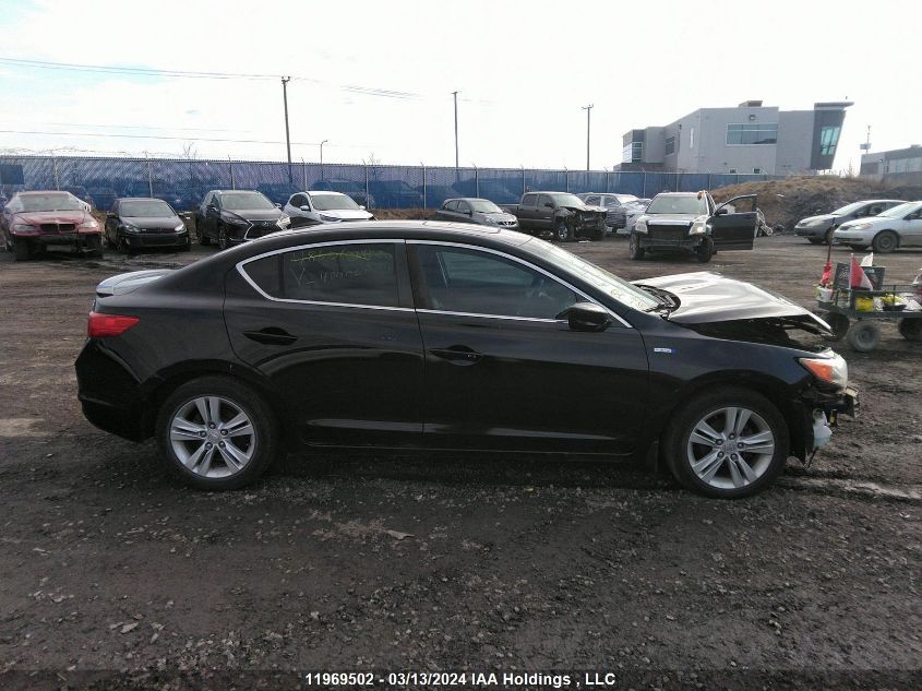 2013 Acura Ilx VIN: 19VDE3F74DE400061 Lot: 39236550