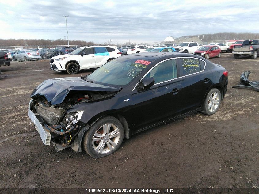 2013 Acura Ilx VIN: 19VDE3F74DE400061 Lot: 39236550