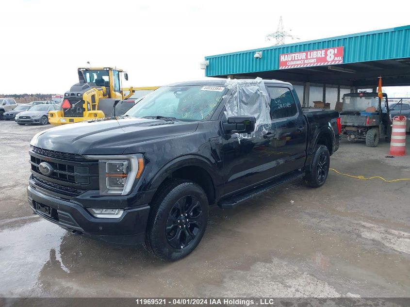 2023 Ford F150 Supercrew VIN: 1FTFW1E51PFC68100 Lot: 11969521