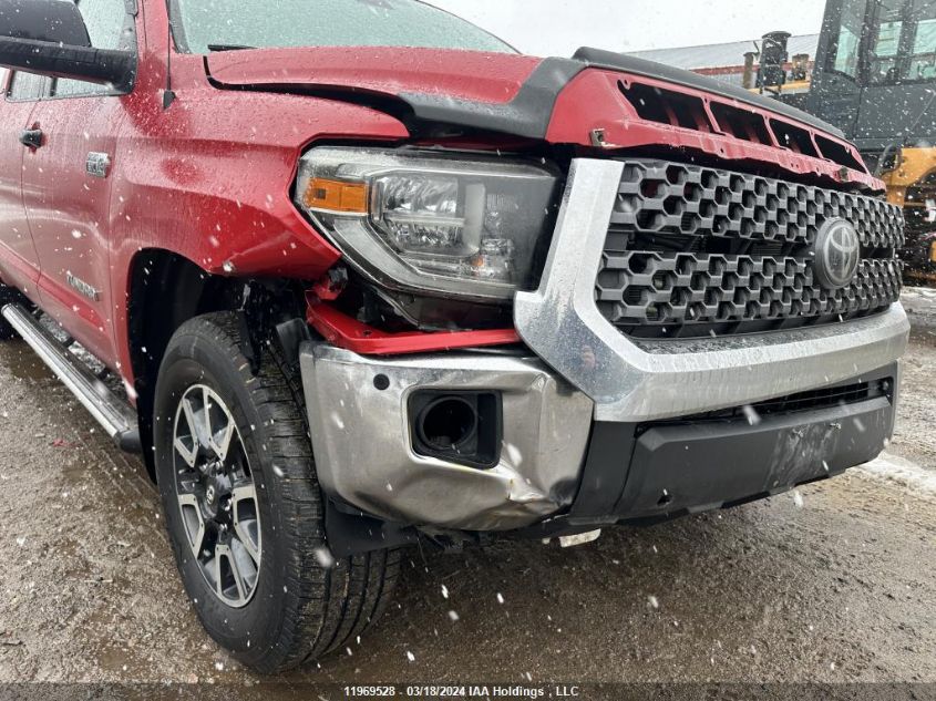 2018 Toyota Tundra Crewmax Sr5 VIN: 5TFDY5F18JX752660 Lot: 11969528