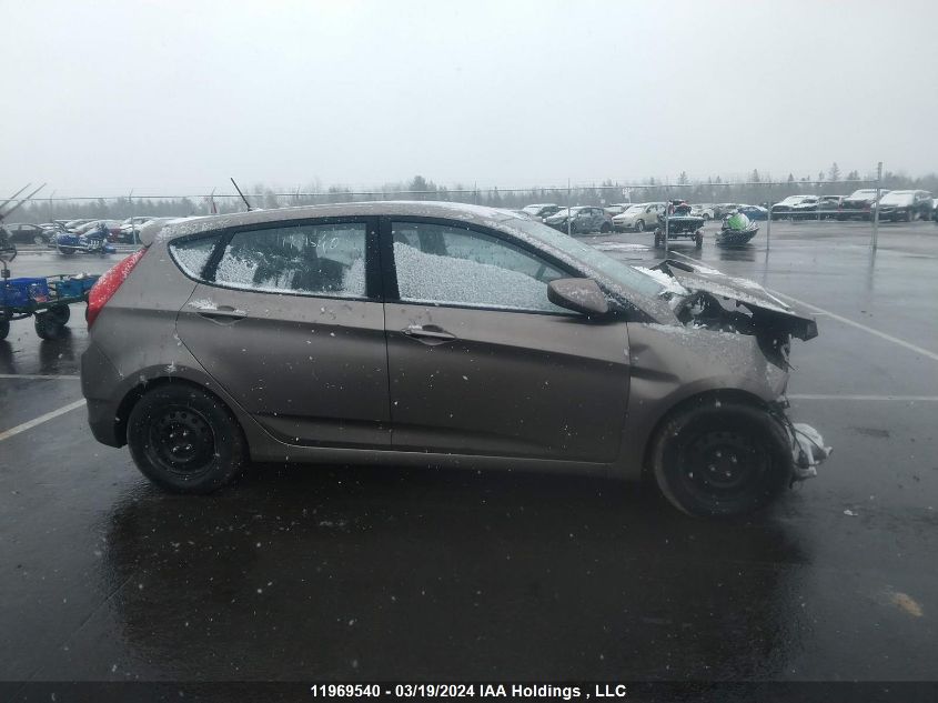 2013 Hyundai Accent L VIN: KMHCT5AE1DU134277 Lot: 11969540