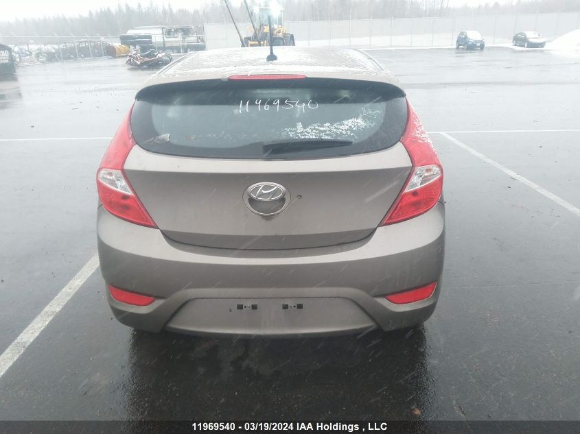 2013 Hyundai Accent L VIN: KMHCT5AE1DU134277 Lot: 11969540