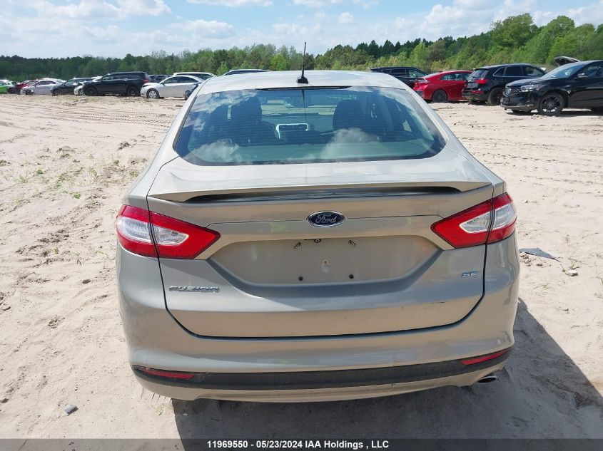 2016 Ford Fusion Se VIN: 3FA6P0H74GR167033 Lot: 11969550