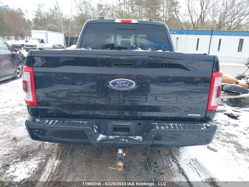 2021 Ford F-150 Lariat VIN: 1FTEW1EP1MFA79598 Lot: 11969556