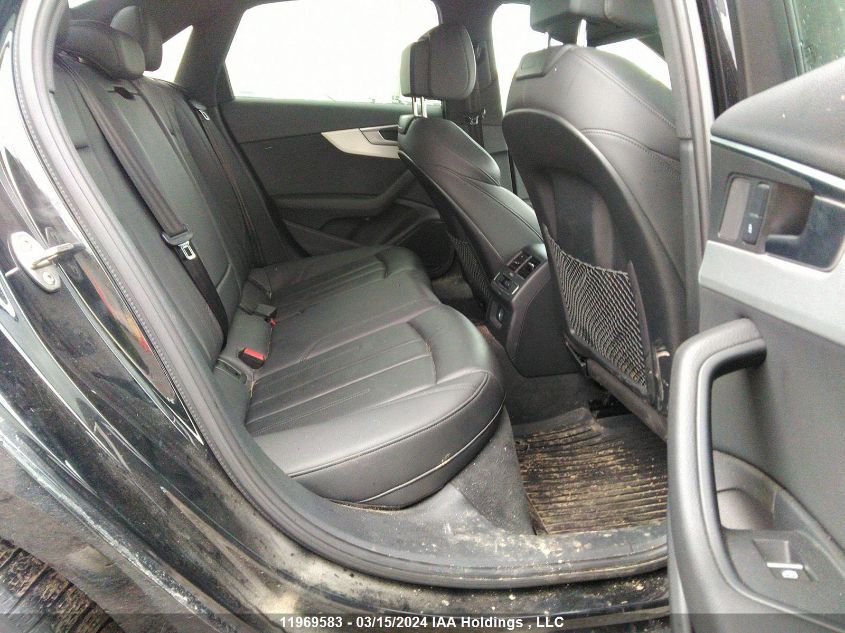 2019 Audi A4 VIN: WAUENAF44KA102693 Lot: 11969583