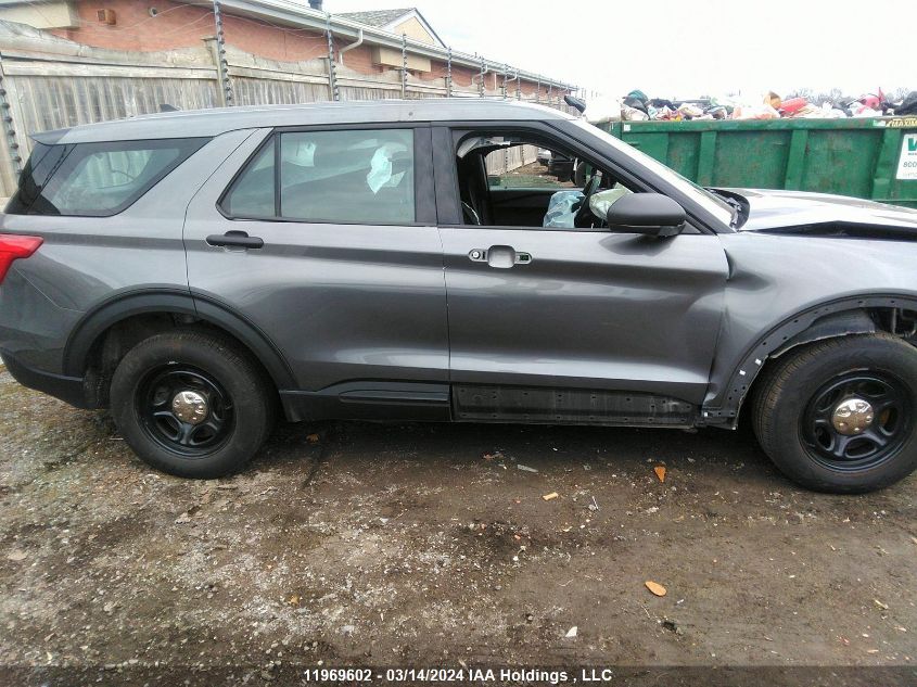 2022 Ford Explorer Police Interceptor VIN: 1FM5K8AB3NGA25208 Lot: 11969602