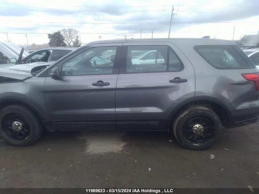 2018 Ford Explorer Police Interceptor VIN: 1FM5K8AR0JGB20249 Lot: 11969623