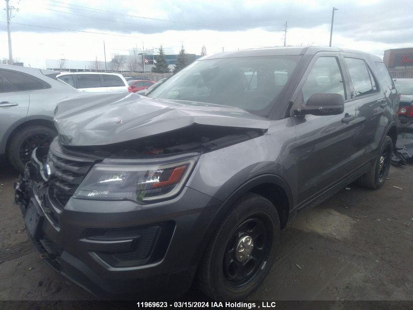 2018 Ford Explorer Police Interceptor VIN: 1FM5K8AR0JGB20249 Lot: 11969623