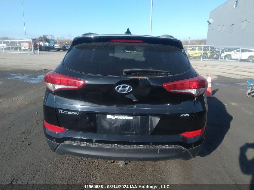 2018 Hyundai Tucson Luxury 2.0L VIN: KM8J3CA44JU836172 Lot: 11969638