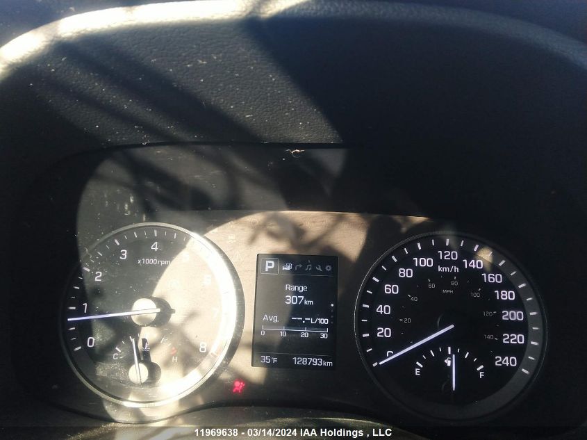 2018 Hyundai Tucson Luxury 2.0L VIN: KM8J3CA44JU836172 Lot: 11969638