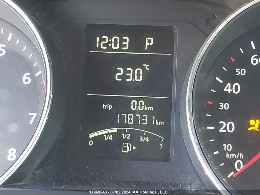 2016 Volkswagen Jetta Comfortline VIN: 3VWD07AJ2GM403239 Lot: 11969643