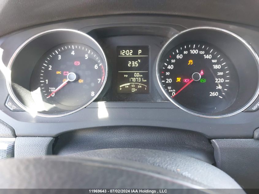 2016 Volkswagen Jetta Comfortline VIN: 3VWD07AJ2GM403239 Lot: 11969643