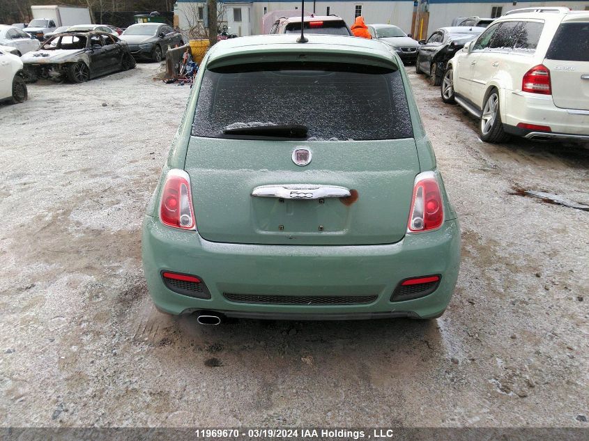 2012 Fiat 500 Sport VIN: 3C3CFFBR2CT169264 Lot: 11969670