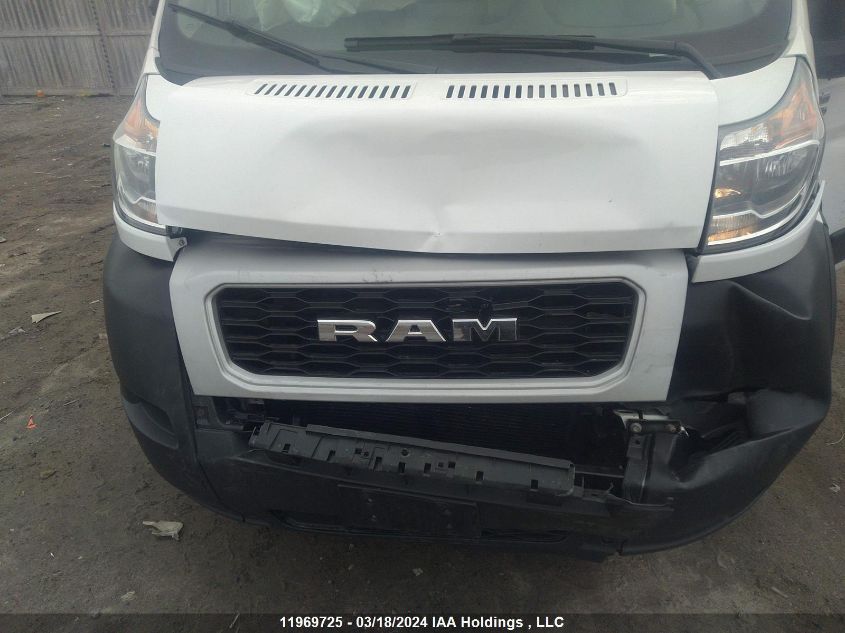 2022 Ram Promaster 3500 High VIN: 3C6MRVJGXNE131278 Lot: 11969725