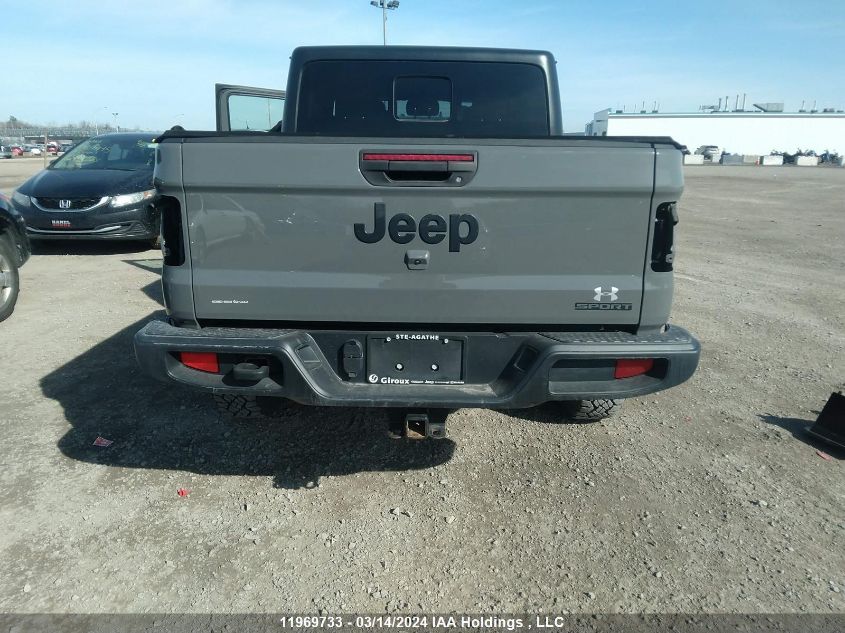 2021 Jeep Gladiator Sport VIN: 1C6HJTAG4ML536149 Lot: 11969733